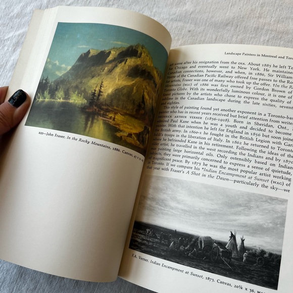 Vintage 1973-A Concise History of Canadian Painting by Dennis Reid - Green Cover - Picture 8 of 16